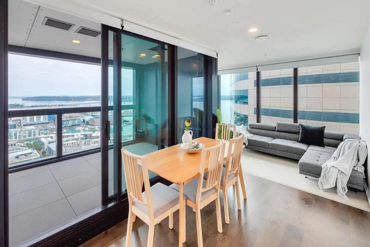 Amazing Harbour, Skytower And Rangitoto Views Apartment Auckland Luaran gambar