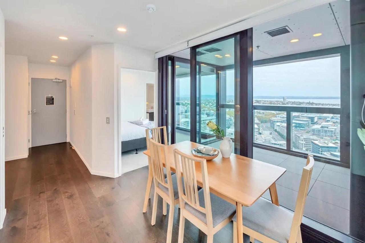 Amazing Harbour, Skytower And Rangitoto Views Apartment Auckland Luaran gambar